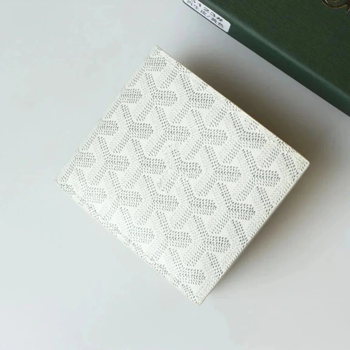 Goyard Card Holder Chevron Pattern — 1