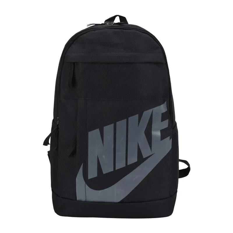 Nike Heritage Backpack Swoosh Logo — 黑灰