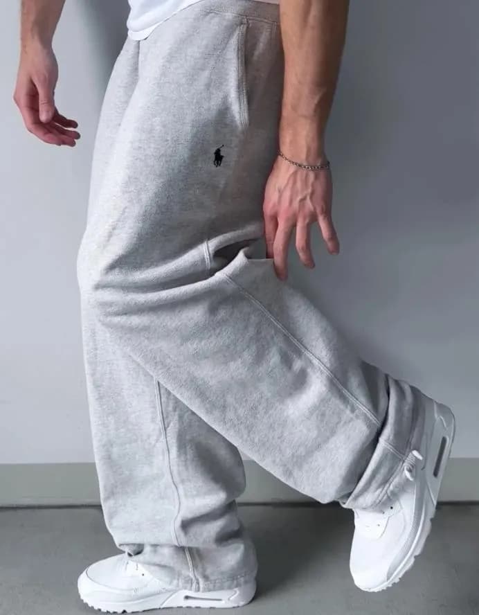 Polo Ralph Lauren Classic Fit Sweatpants Heather Grey