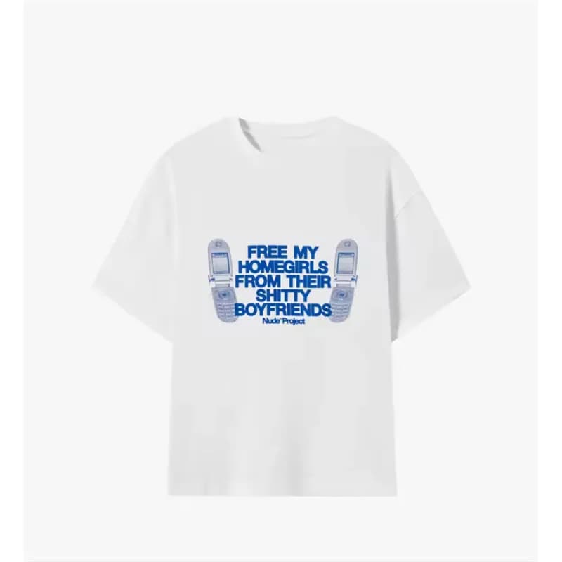 Broken Planet Graphic Tee Ice Swan Print — 8