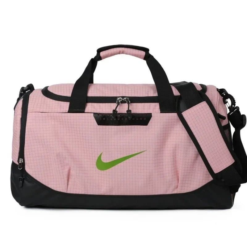 Nike Backpack White Red Panel — A27