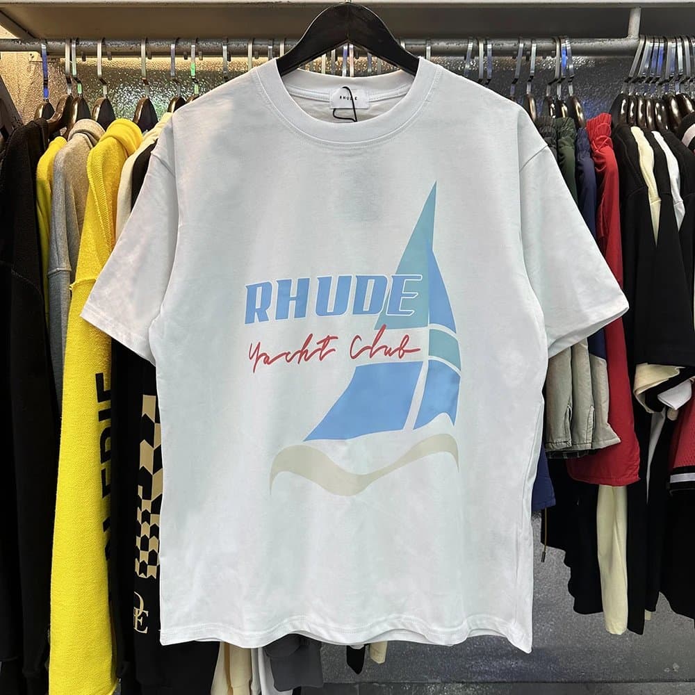 Rhude Yacht Club Tee Sailboat Graphic