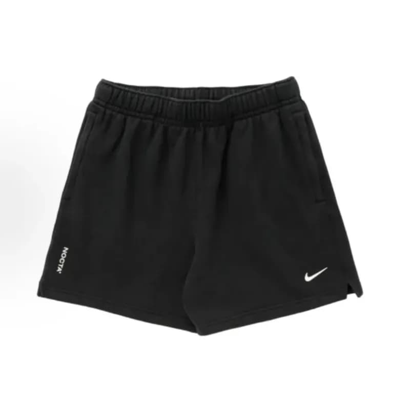 Nike Windrunner Joggers Black with Volt Swoosh — 黑色Nocta短裤