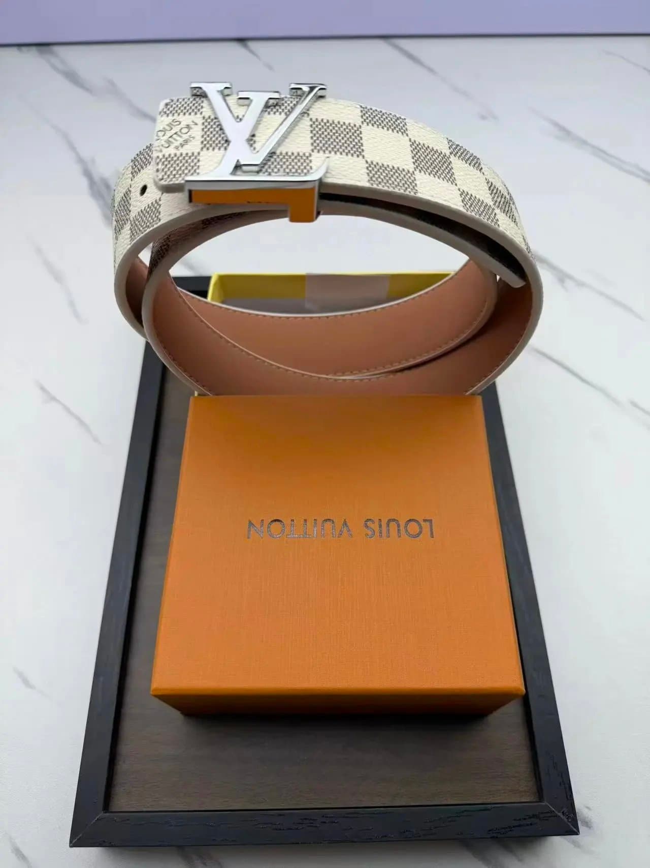 Louis Vuitton LV Initiales Belt Monogram Eclipse Canvas — L*V11