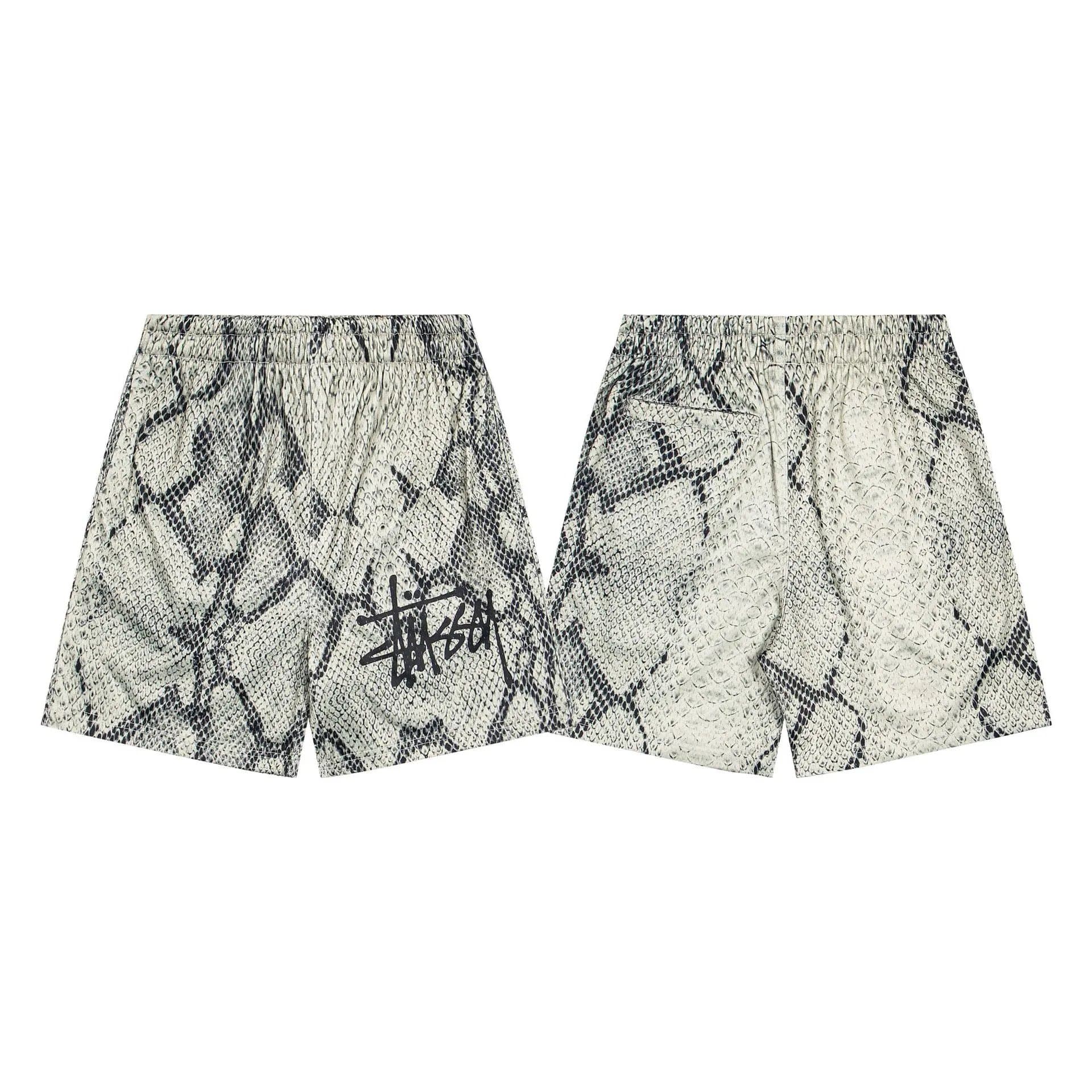 Stüssy Snake Print Shorts Snake Print