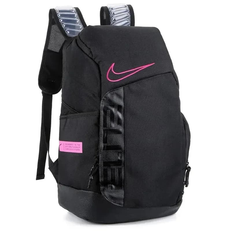 Nike Elite Backpack Black/White — 气垫黑粉标
