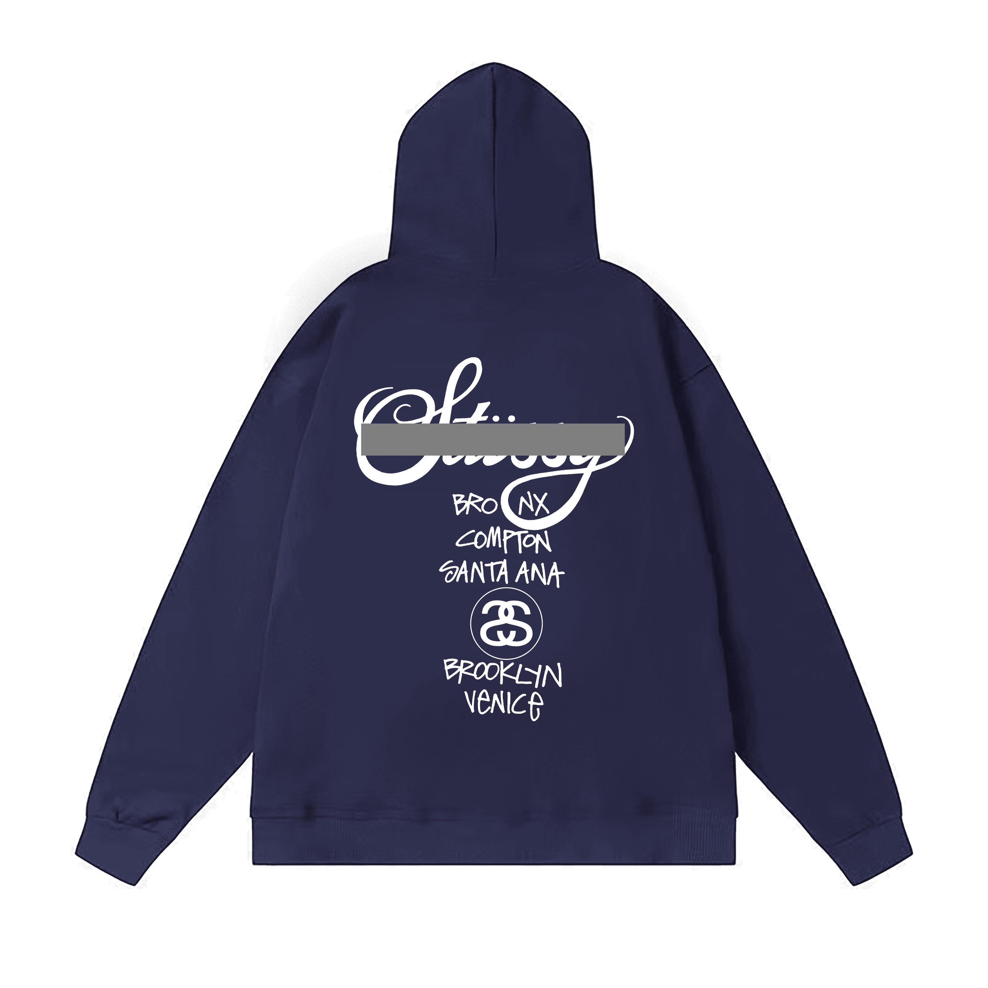 Stüssy Hooded Sweatshirt City Graphic