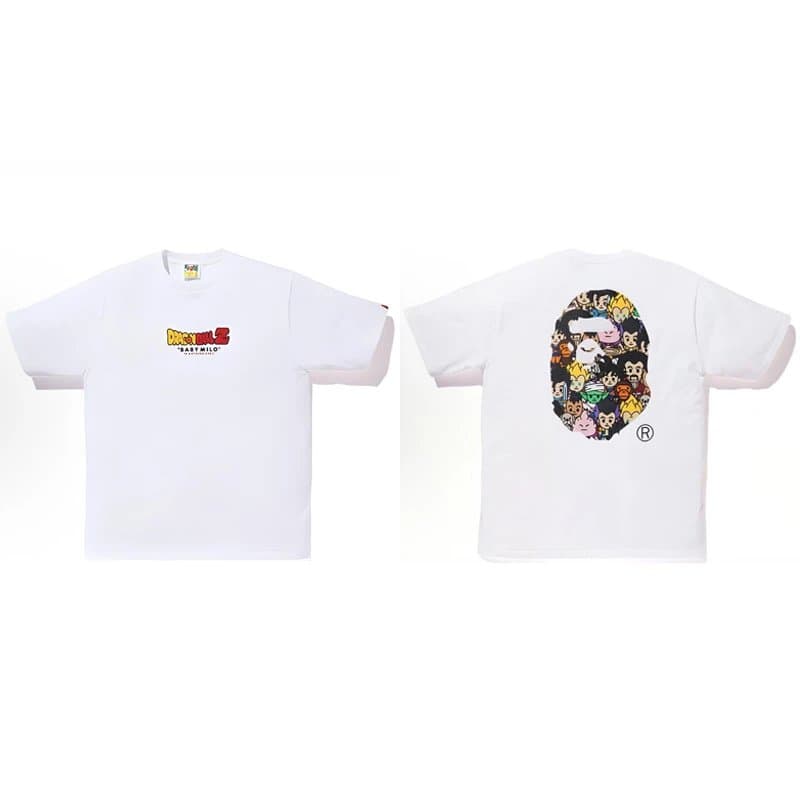 BAPE Short-Sleeve T-Shirt Dragon Ball Z x Baby Milo Graphic