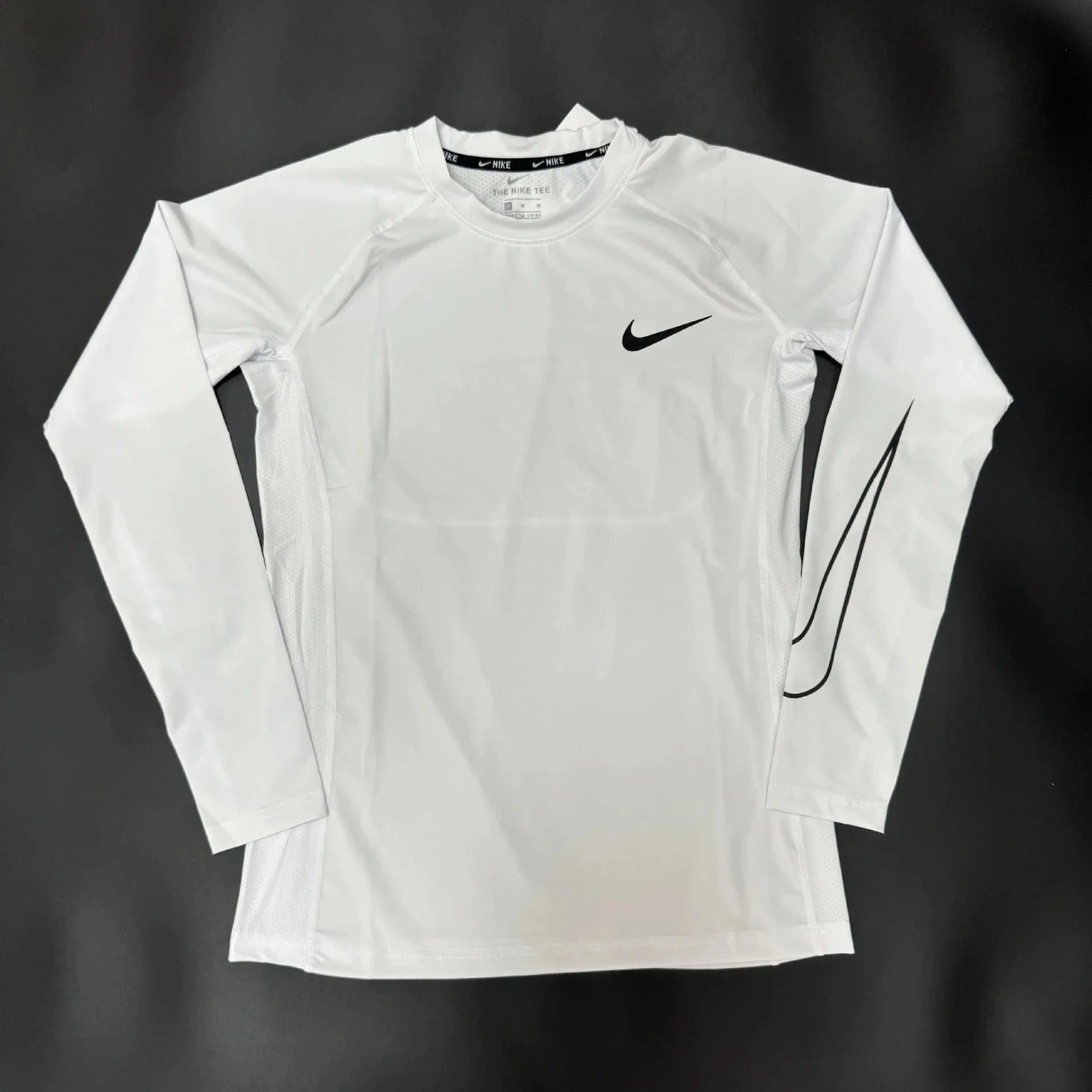 Nike Pro Compression Shorts Black/White — 28