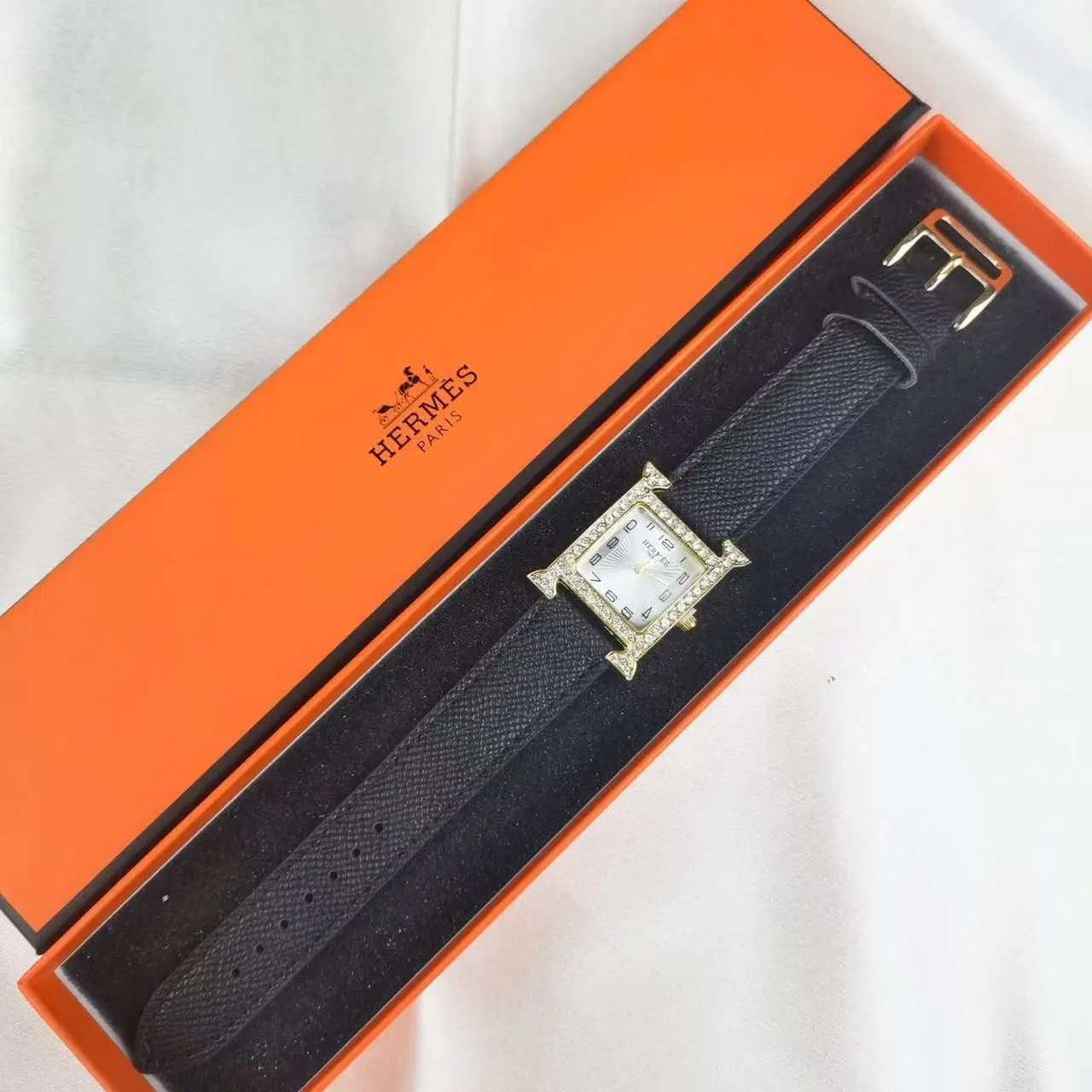 Hermès Heure H Pave Diamond