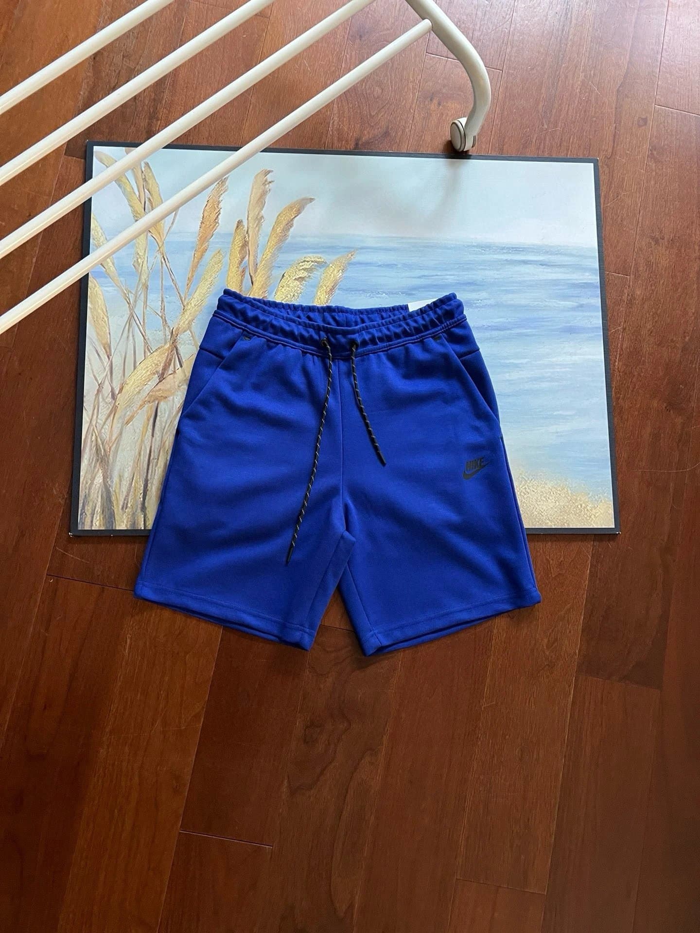 Nike Tech Fleece Shorts Olive — Nik-10-11