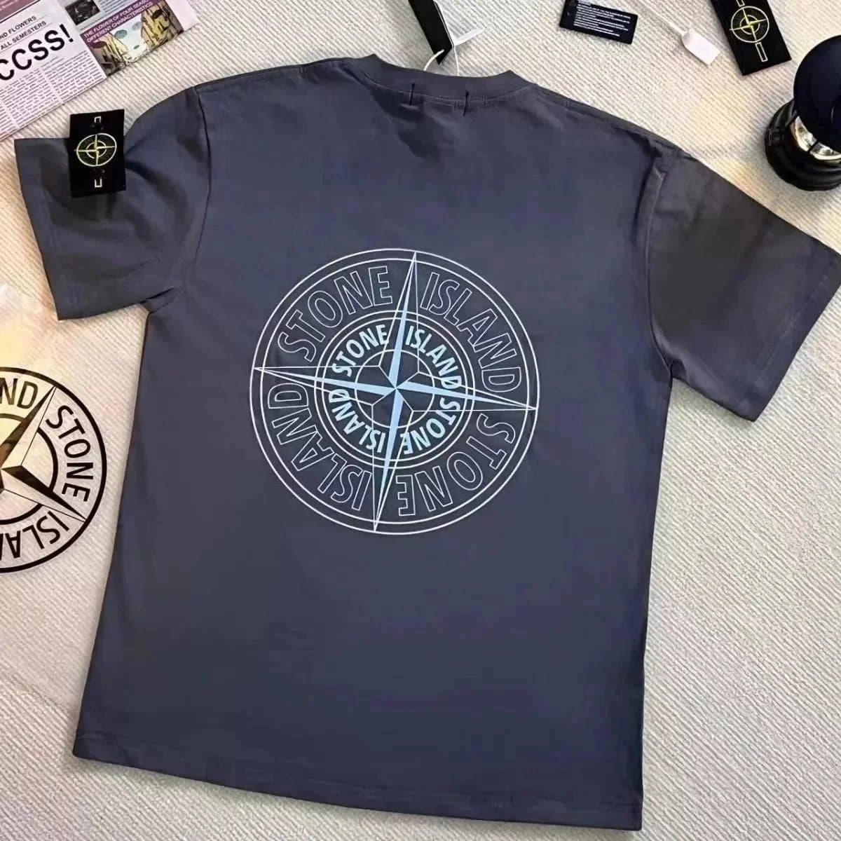 Stone Island T-Shirt Compass Logo Patch — 11