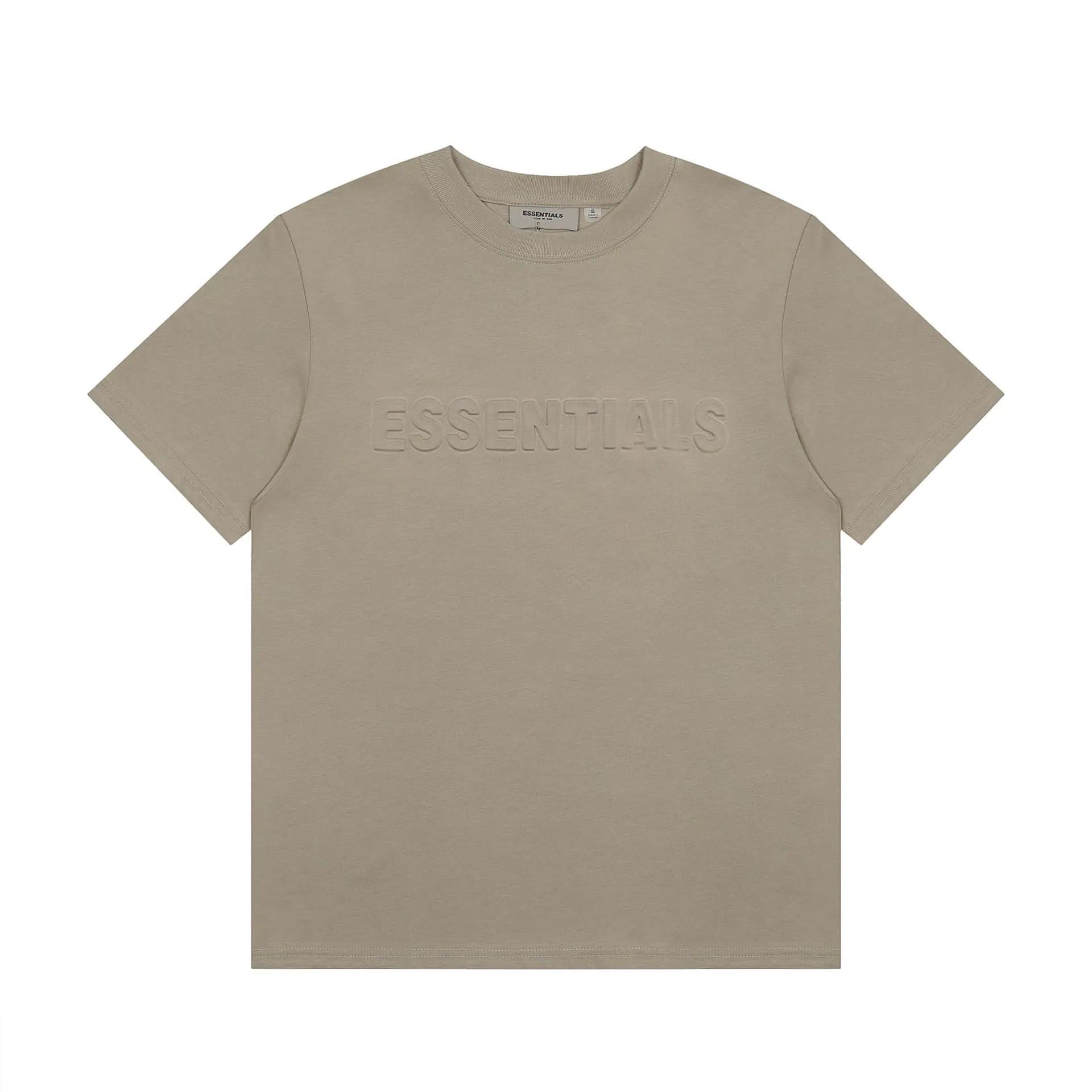 Fear of God Essentials Logo Shorts Black — 2308褐色