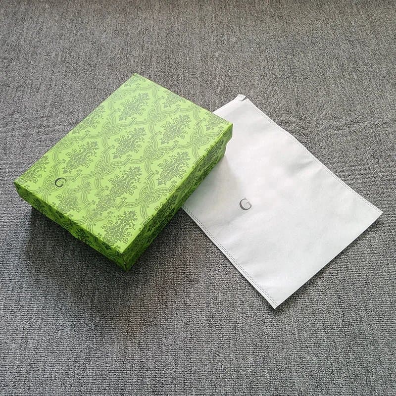 Gucci Dust Bag & Box Damask Pattern
