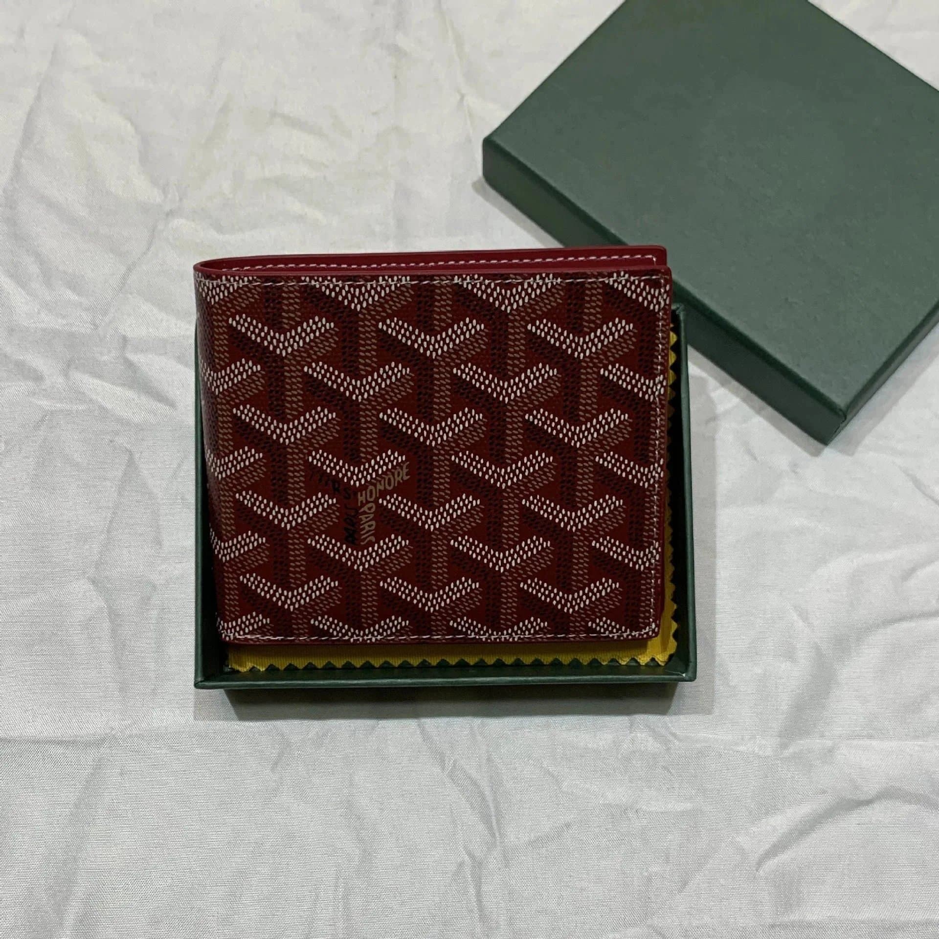 Goyard Card Holder Chevron Pattern — 2