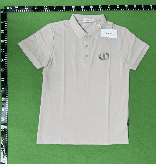 Dior Polo Shirt CD Logo — polo-咖色