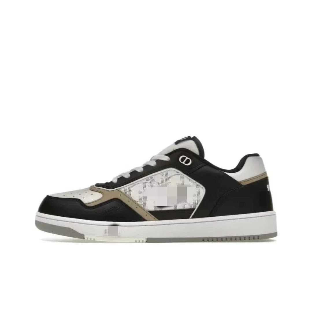 Reebok Club C 85 Dior Oblique Print — 黑白色