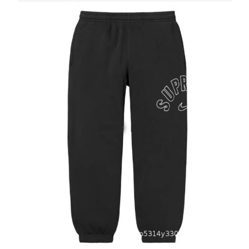 Supreme Box Logo Hooded Sweatshirt Vertical Logo — A445 黑色