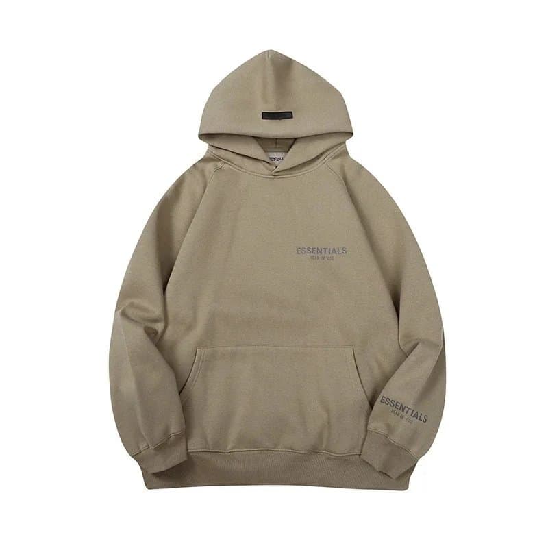 Fear of God Essentials Hooded Sweatshirt Essentials Logo — 4