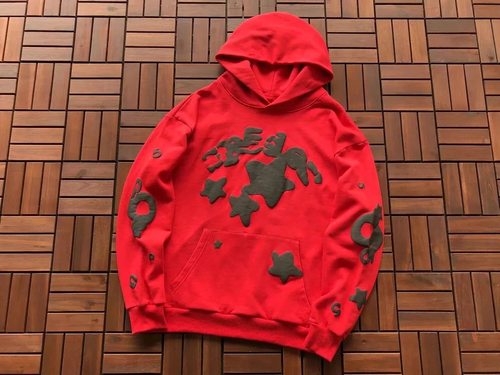 Broken Planet Hoodie Star & Logo Appliqué