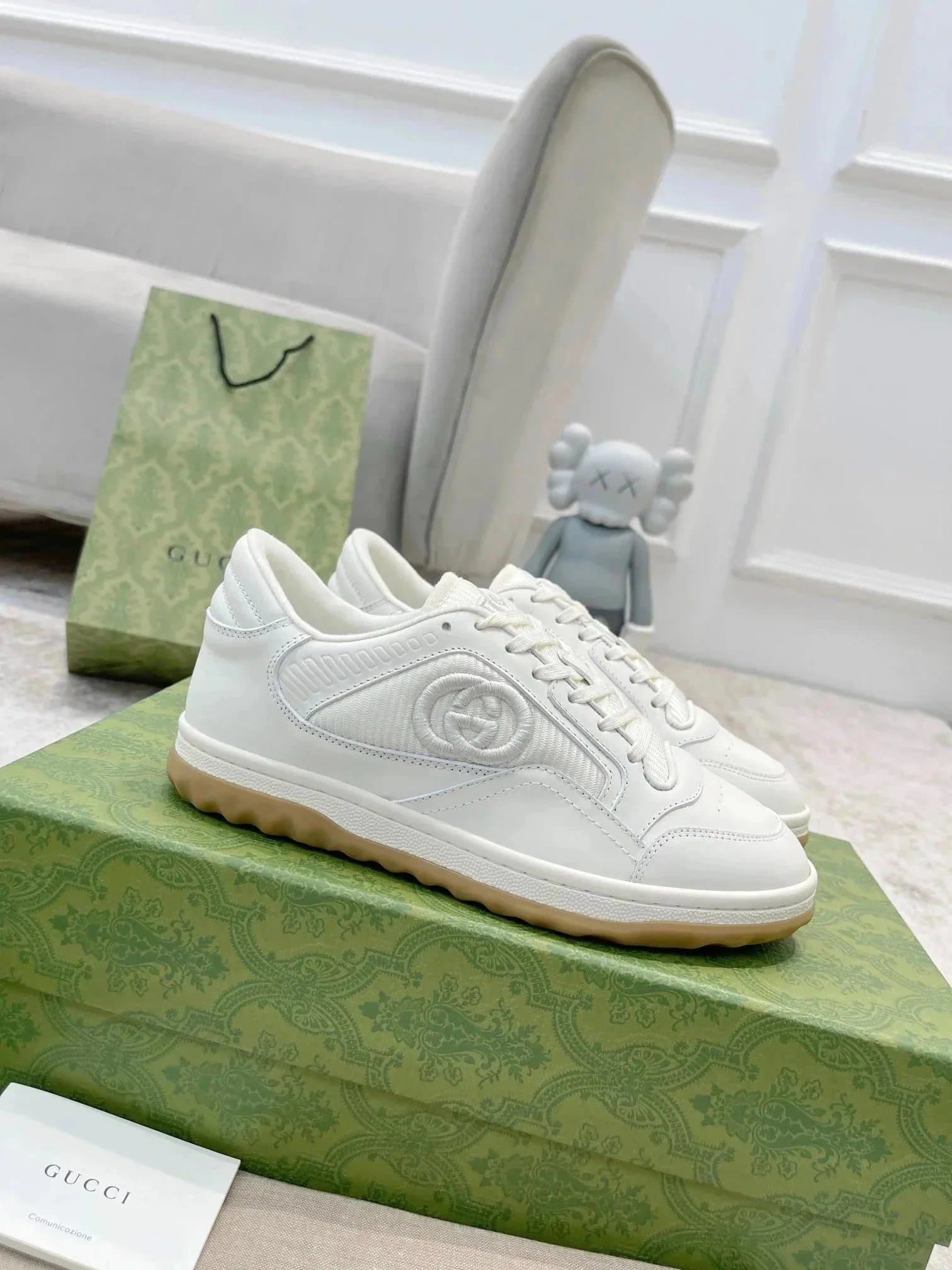 Gucci Horsebit 1955 Sneaker Web Stripe — 25
