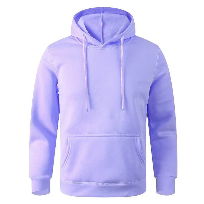 Classic Hoodie Plain — 17 light purple