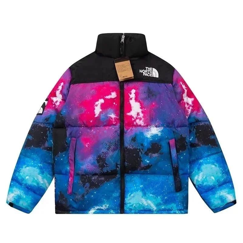 The North Face Nuptse Jacket Galaxy Print