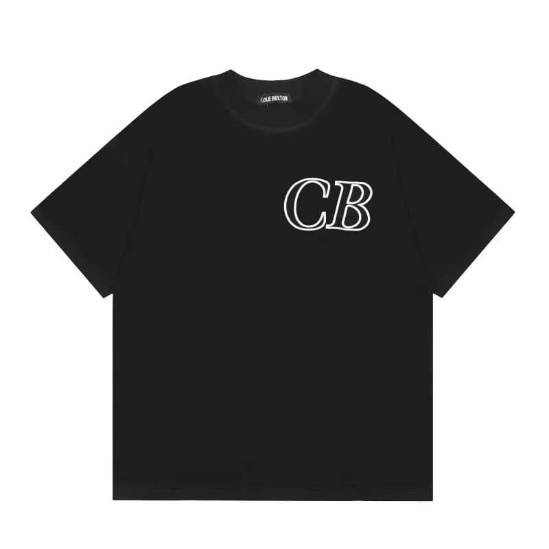 Corteiz CB Logo Sweater White CB Logo — C107 black