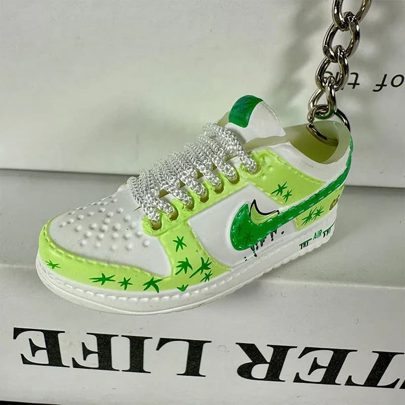 Cactus Plant Flea Market Sneaker Keychain Blue Lightning — 57. Green Grassland