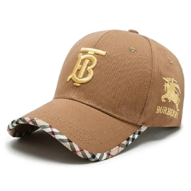 Burberry Baseball Cap Monogram Embroidery