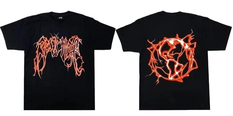 Broken Planet Graphic Tee Flame Logo