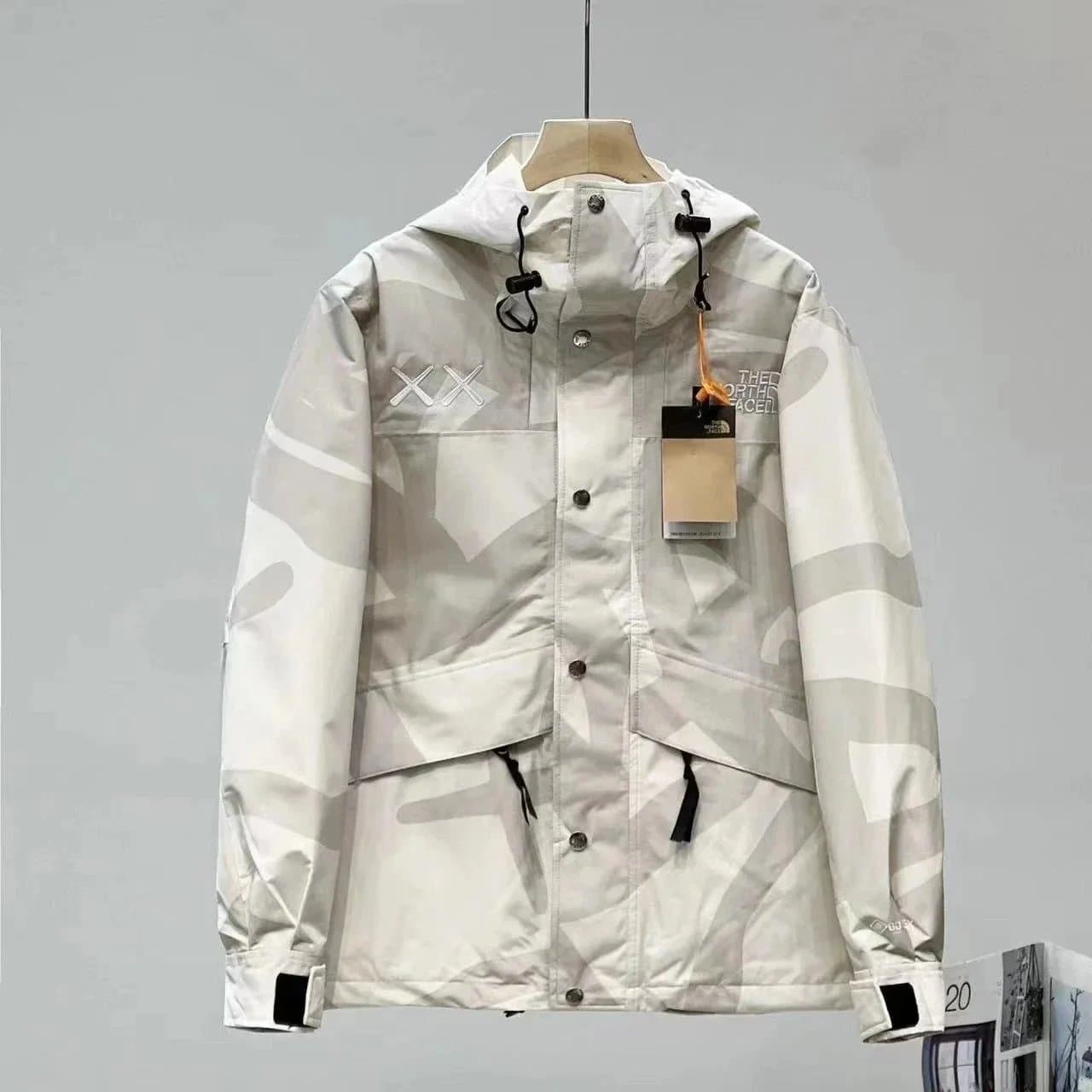 The North Face Mountain Light Jacket White/Grey — 9