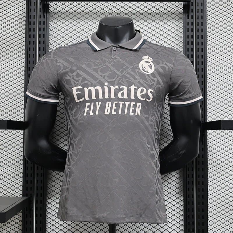 Adidas V-Neck Jersey MSC Logo — 2425皇马二客场