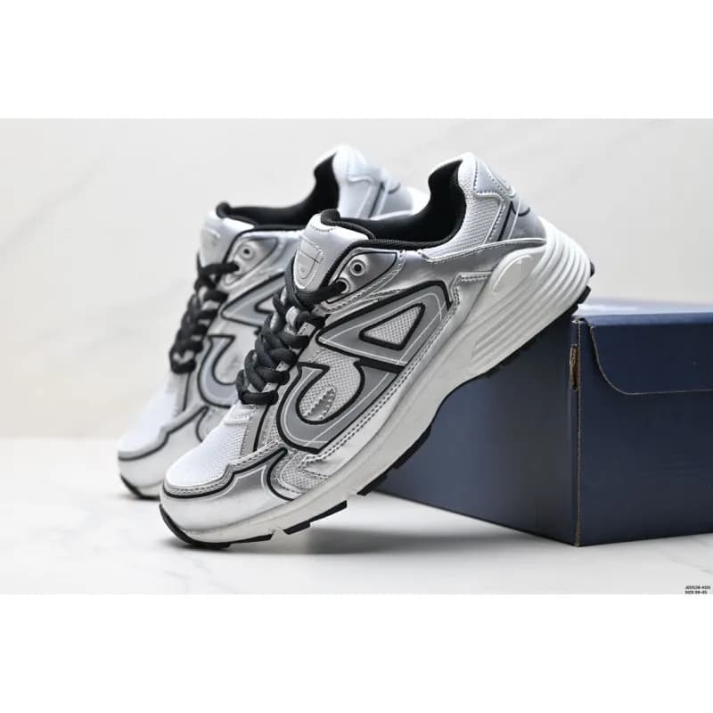 Chanel Sneaker Metallic Silver Mesh — 5