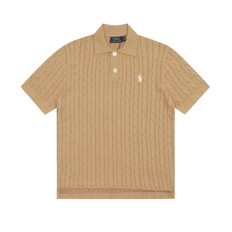 Polo Ralph Lauren Cable Knit Quarter-Zip Sweater Ivory — 022卡其【女款】