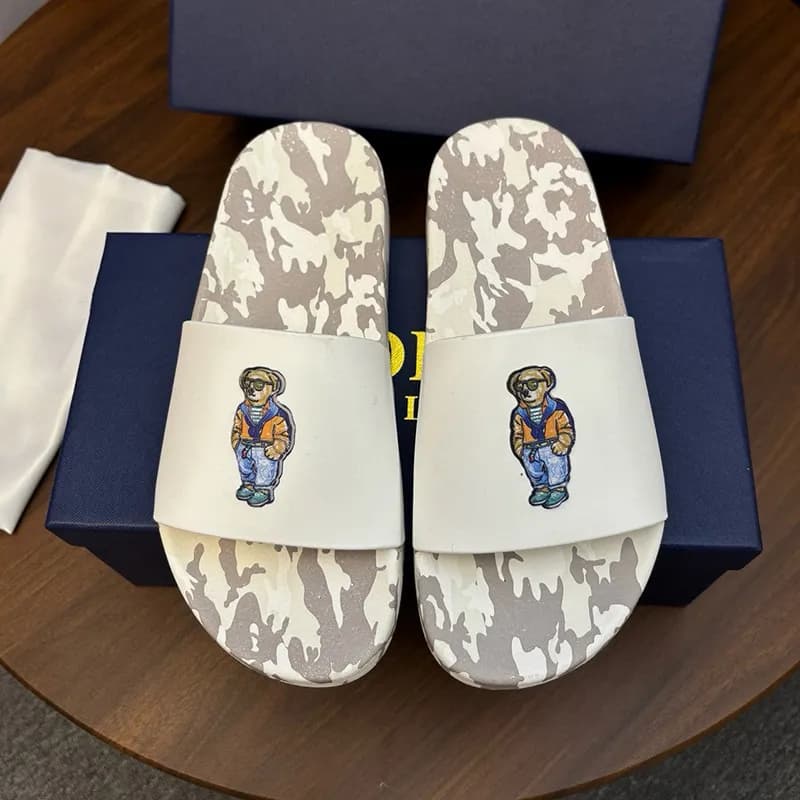 Polo Ralph Lauren Polo Bear Slide Camouflage