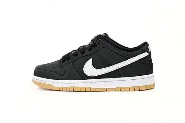 Nike Dunk Low Black White Gum
