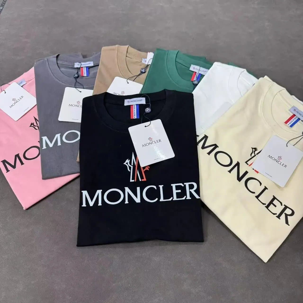 Moncler Logo Print T-Shirt Classic Logo