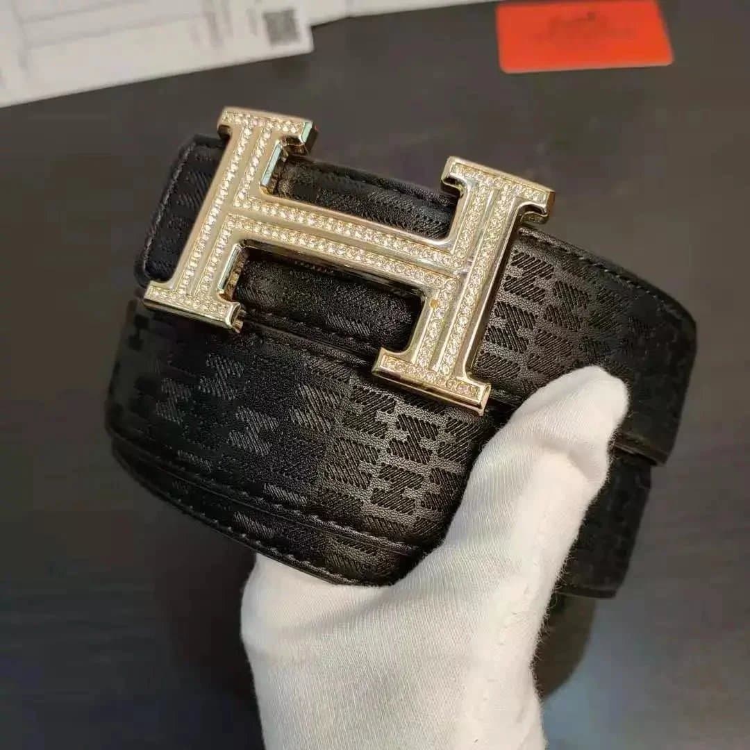 Hermès Constance Belt H Logo Pattern — 16