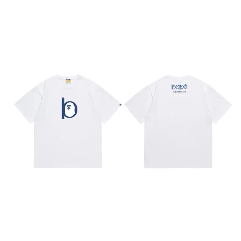 BAPE Graphic T-Shirt Ape Shall Never Kill Ape — 059白色