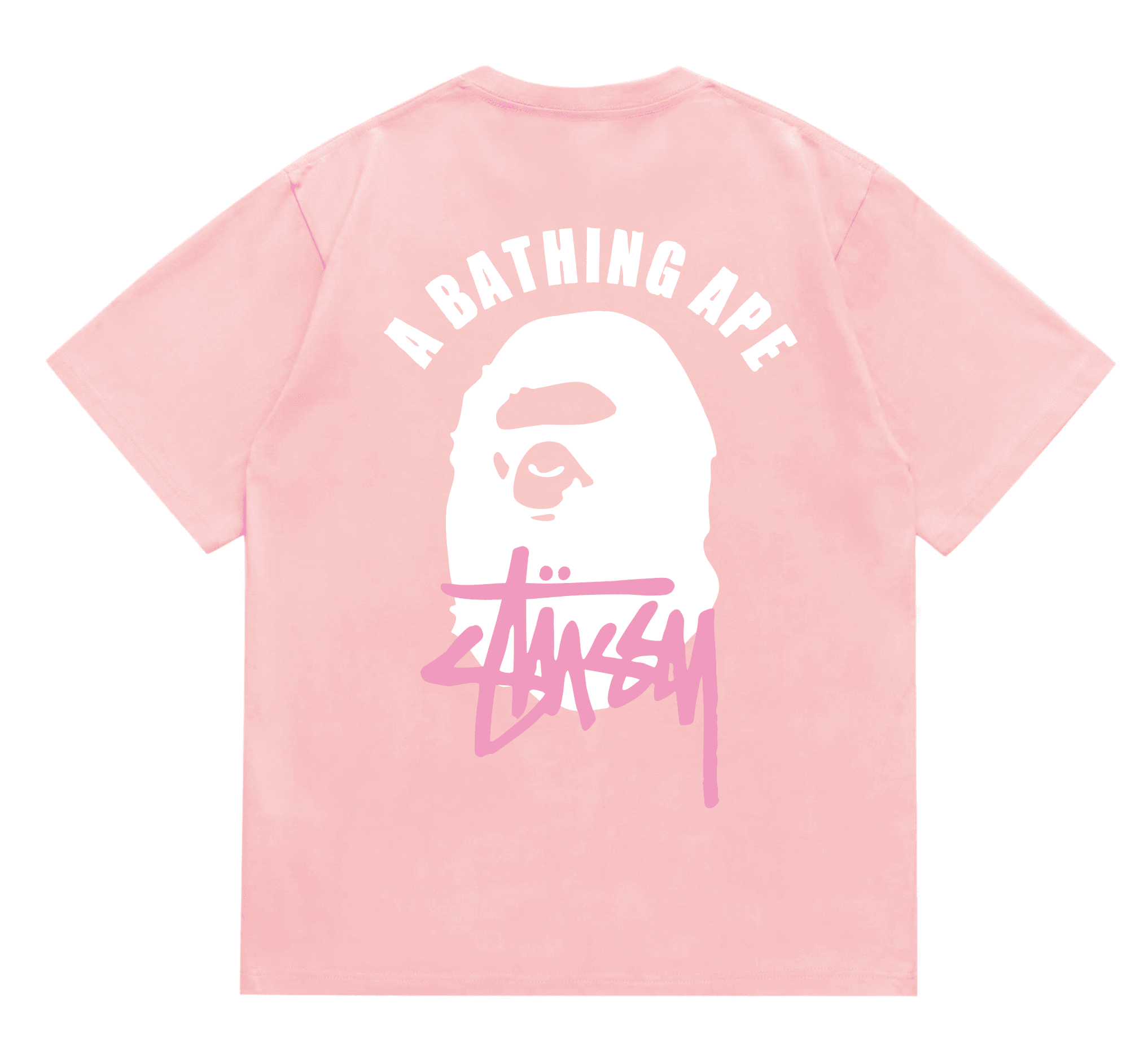 BAPE × Stüssy Graphic Tee A Bathing Ape x Stussy
