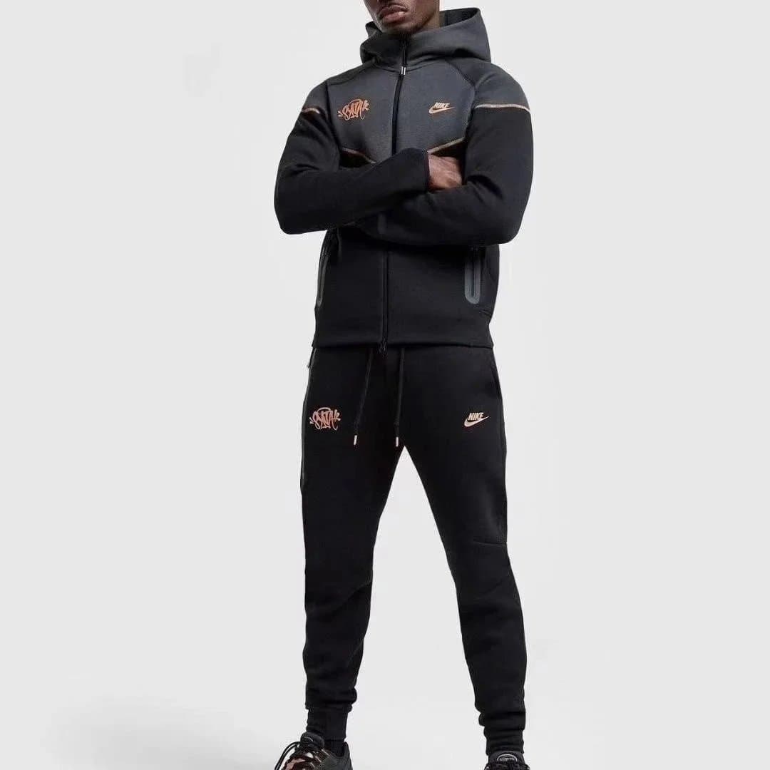 Tech Fleece Hoodie and Joggers Set Off-White x Nike