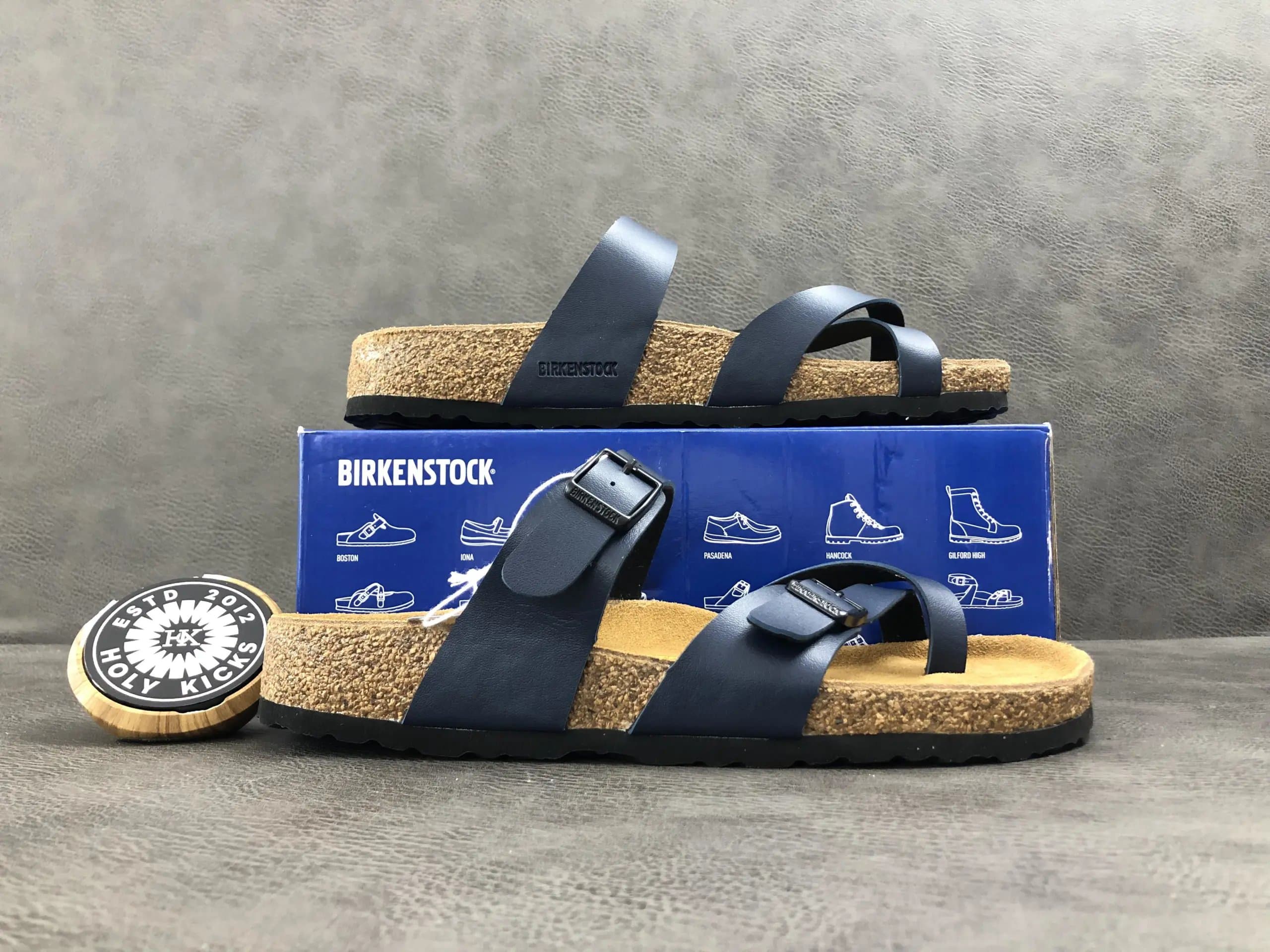 Birkenstock Arizona Navy Leather