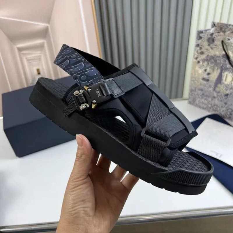 Dior B22 Sandal Monogram Strap