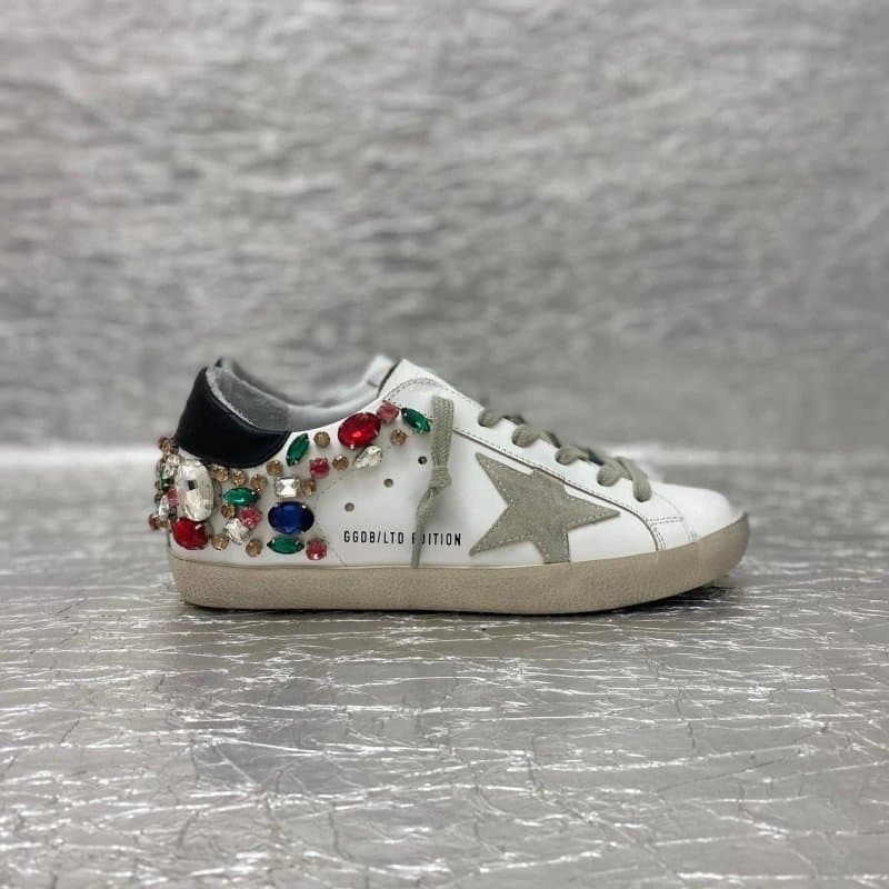 Golden Goose Superstar Crystal-Embellished