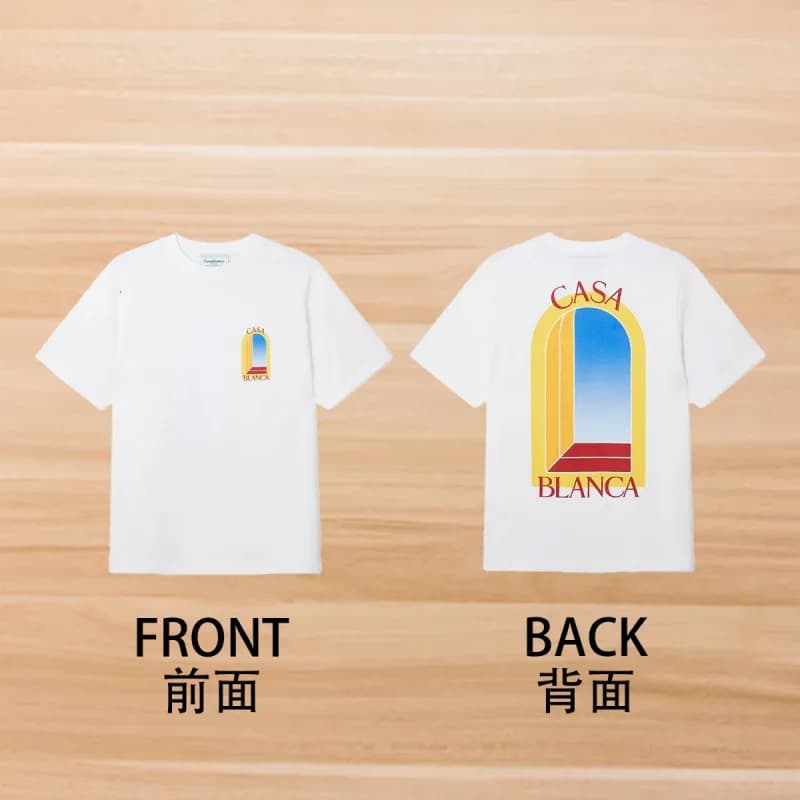 Casablanca Casa Blanca T-Shirt Archway Print