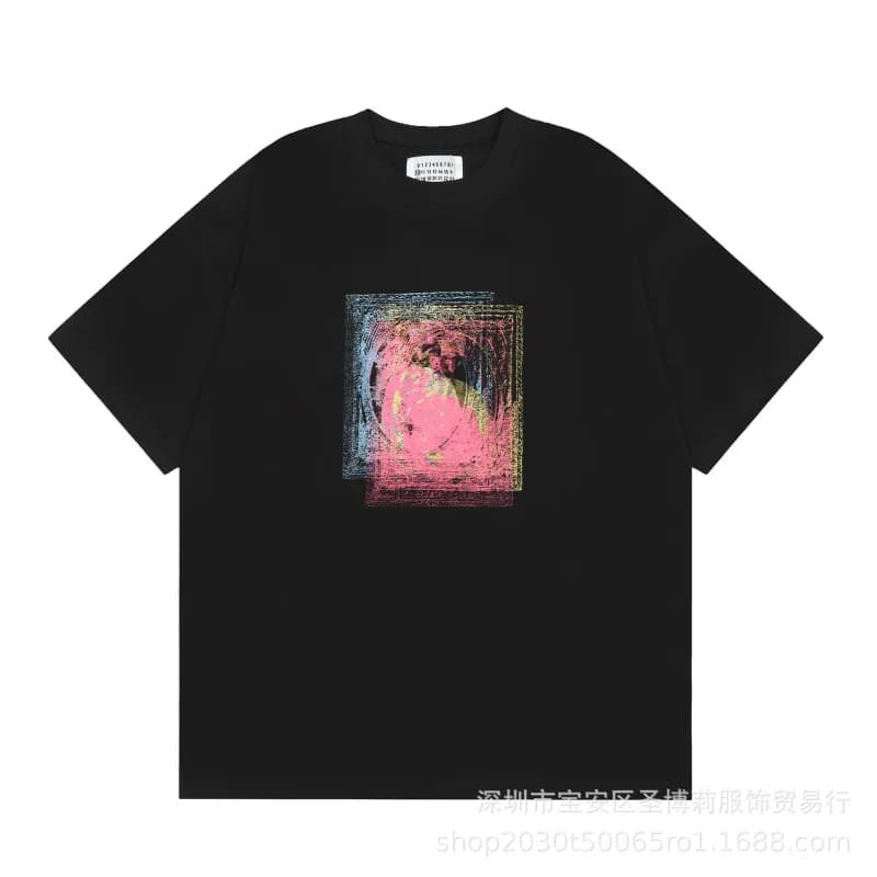 Comme des Garçons Graphic T-Shirt Abstract Square Print