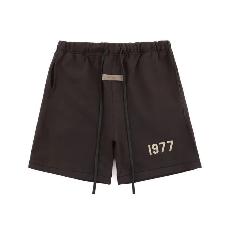 Fear of God Essentials Shorts Split Hem — K77黑色