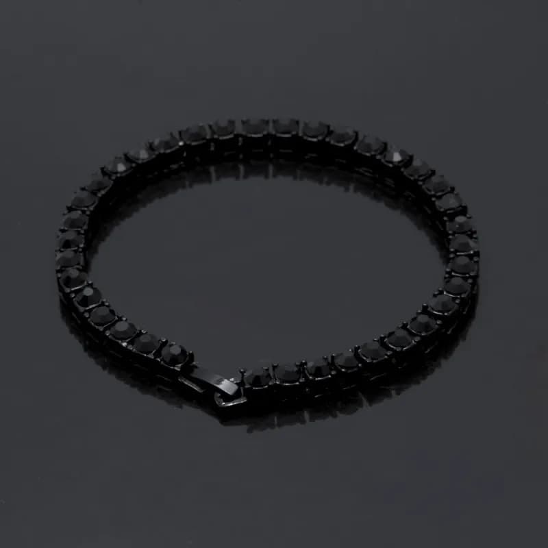 Van Cleef & Arpels Alhambra Bracelet Emerald and Diamond — 5mm｜黑色