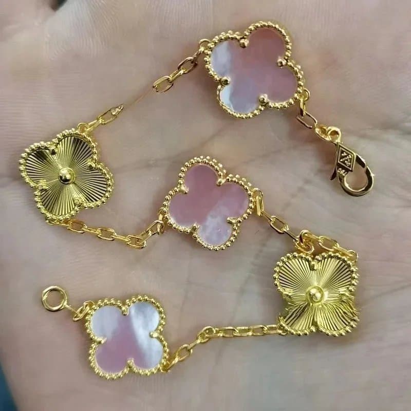 Van Cleef & Arpels Alhambra Bracelet Five Motifs — 37